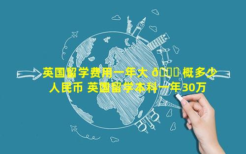 英国留学费用一年大 🐘 概多少人民币 英国留学本科一年30万够吗